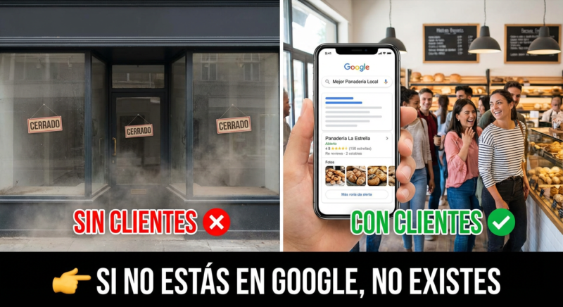 Si no estás en Google, no existes