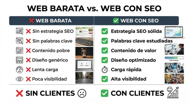 💰 ¿Cuánto cuesta una página web en Latinoamérica? (y por qué algunas NO venden)