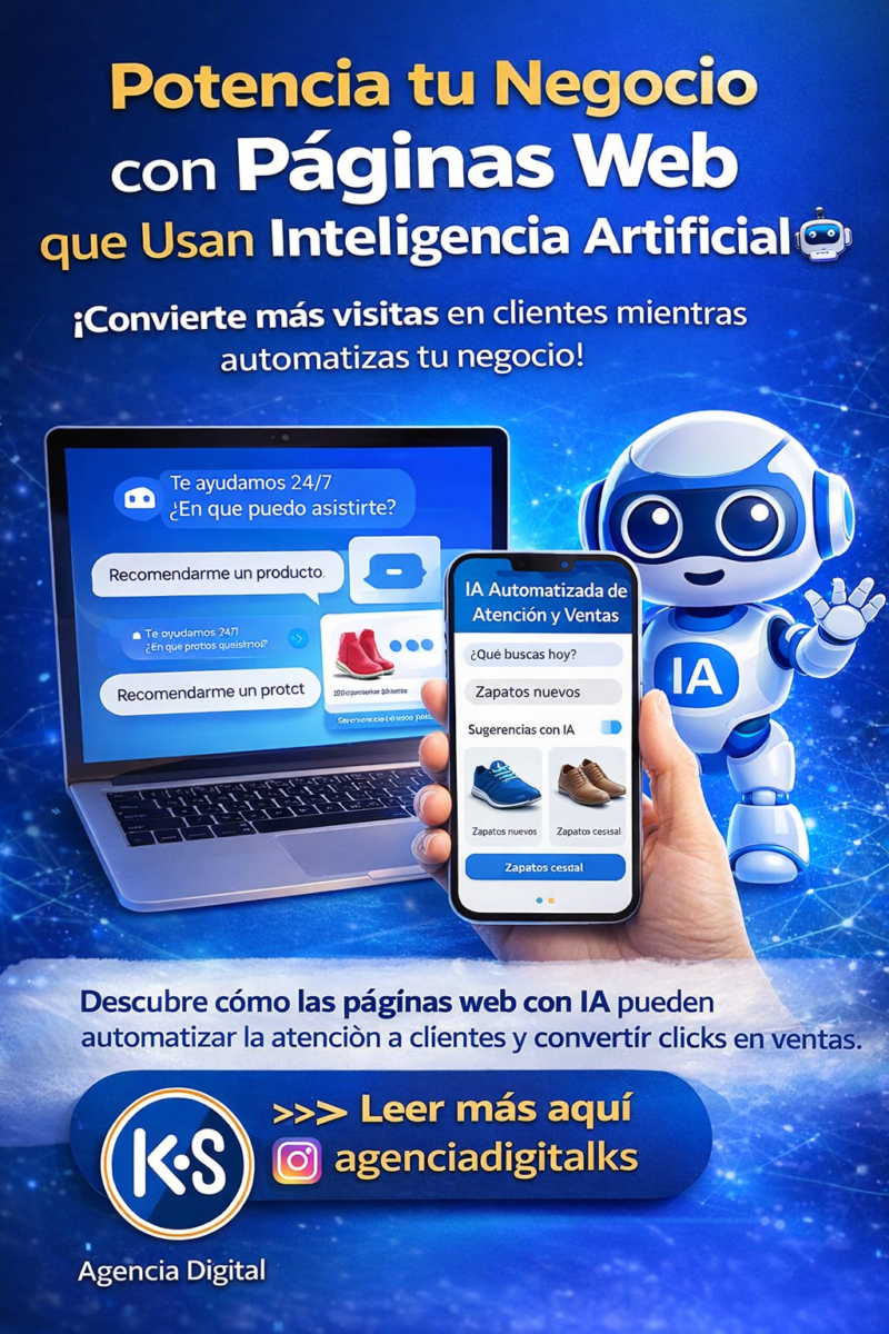 🚀 Páginas Web con Inteligencia Artificial: Cómo Aumentar tus Ventas Automáticamente